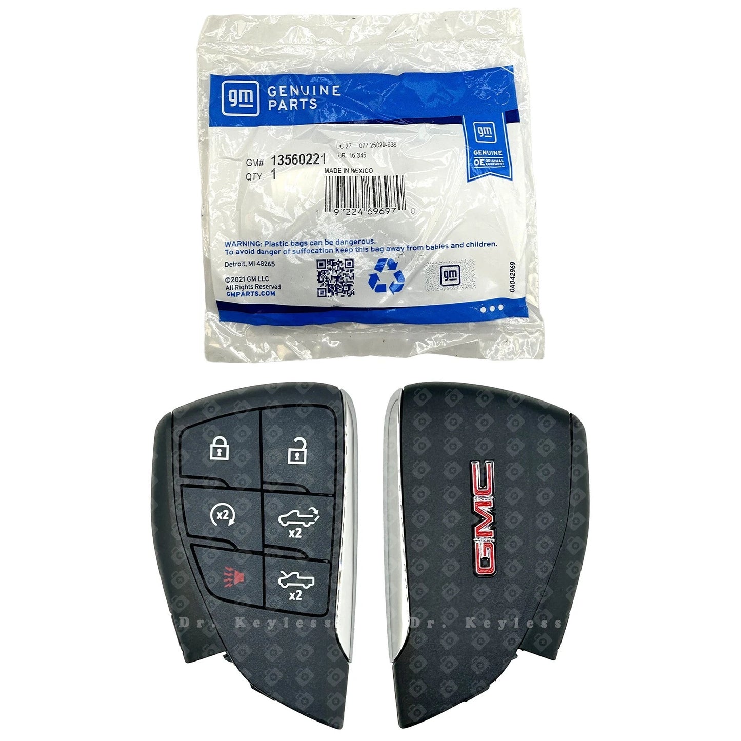 New OEM 2024–2026 GMC Sierra EV 6B Smart Key Fob Remote Proximity YG0G21TB2