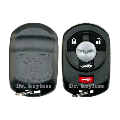 NON US EXPORT ONLY! OEM 05-07 Chevrolet Smart Key Fob Remote 4B M3N65981403, 10372543