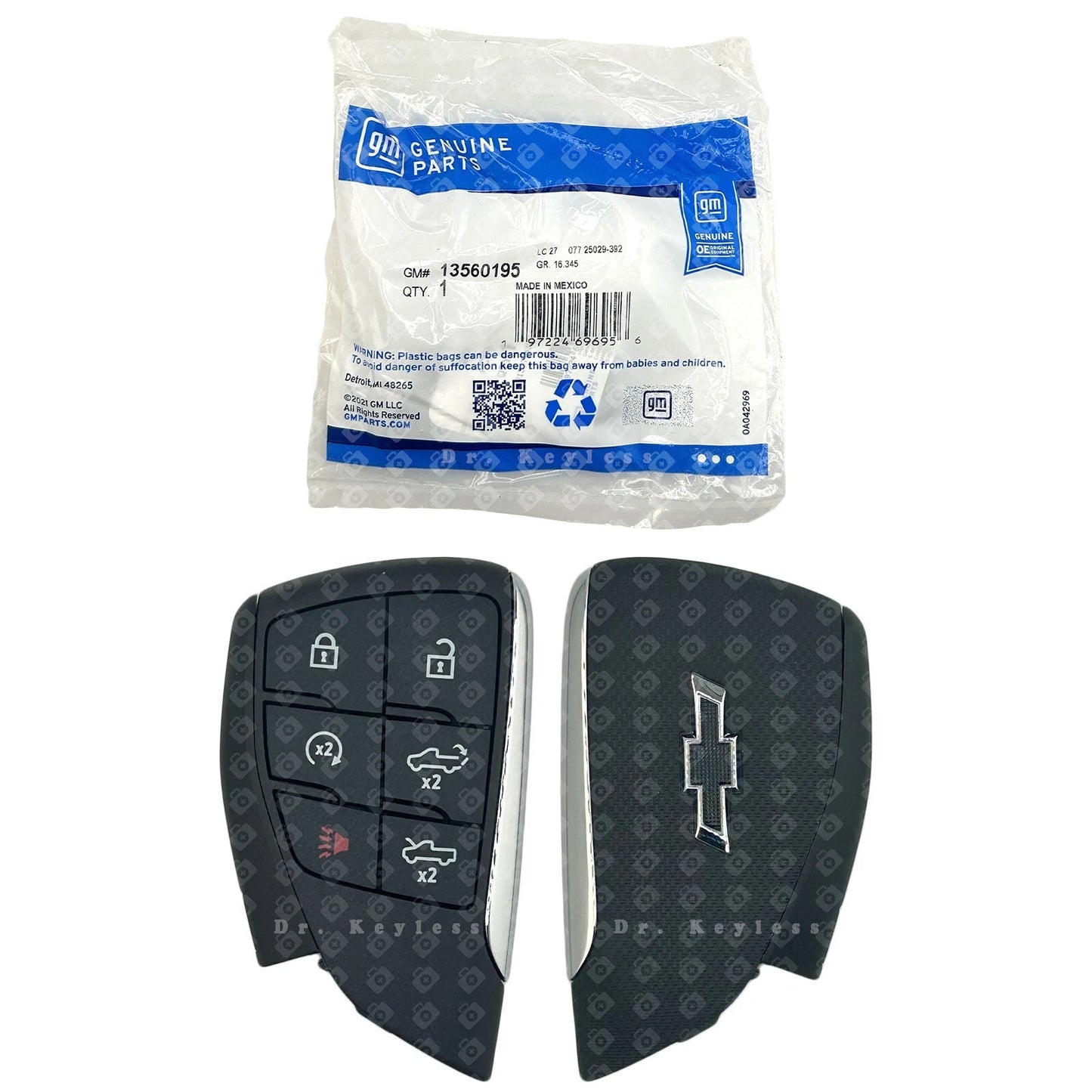OEM 2024-2025 Chevrolet Silverado EV Smart Key Fob Remote 6B YGOG21TB2